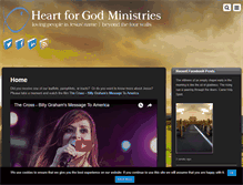 Tablet Screenshot of heartforgod.net